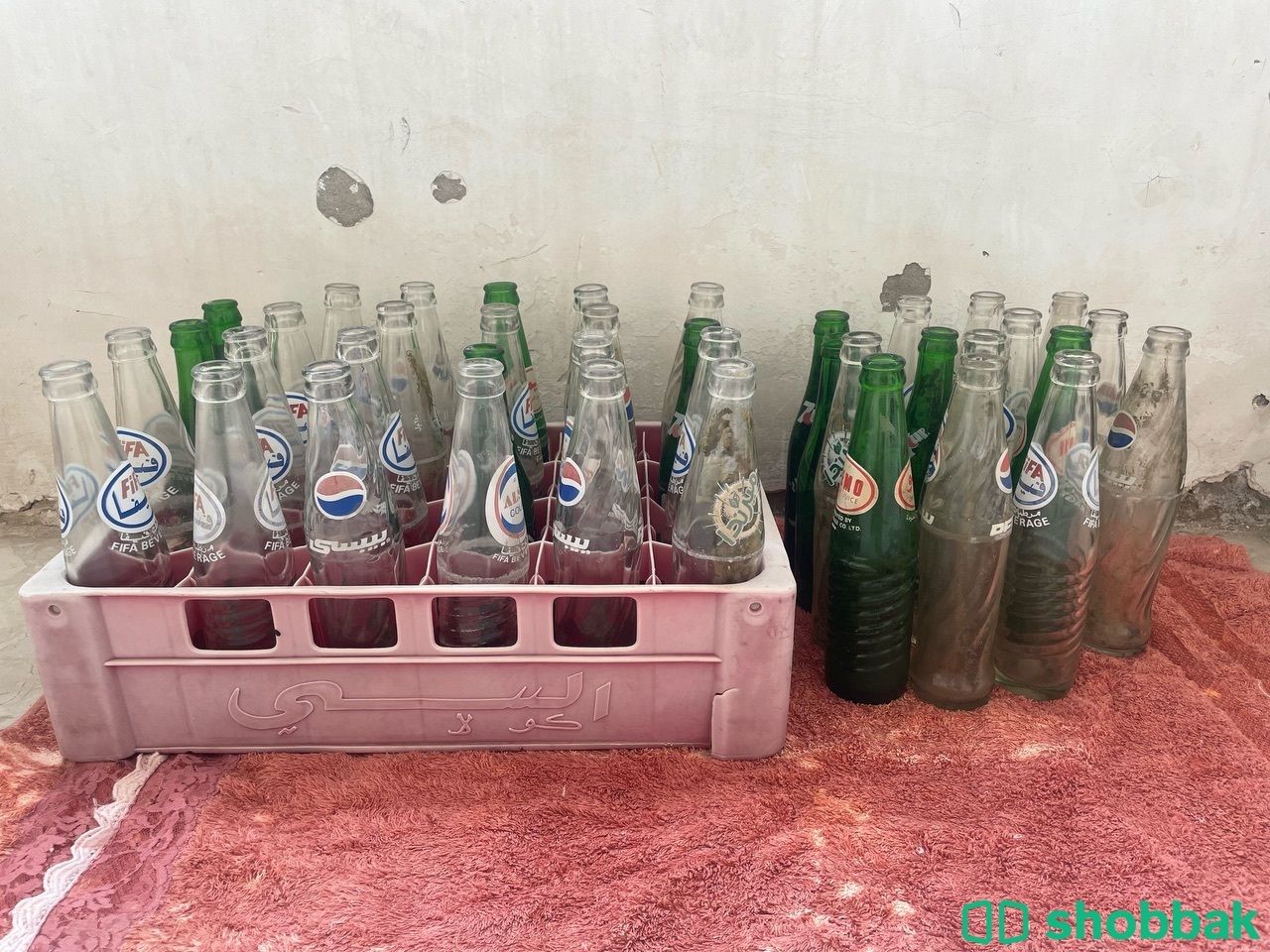قوارير مشروبات قديمة تراثية Shobbak Saudi Arabia