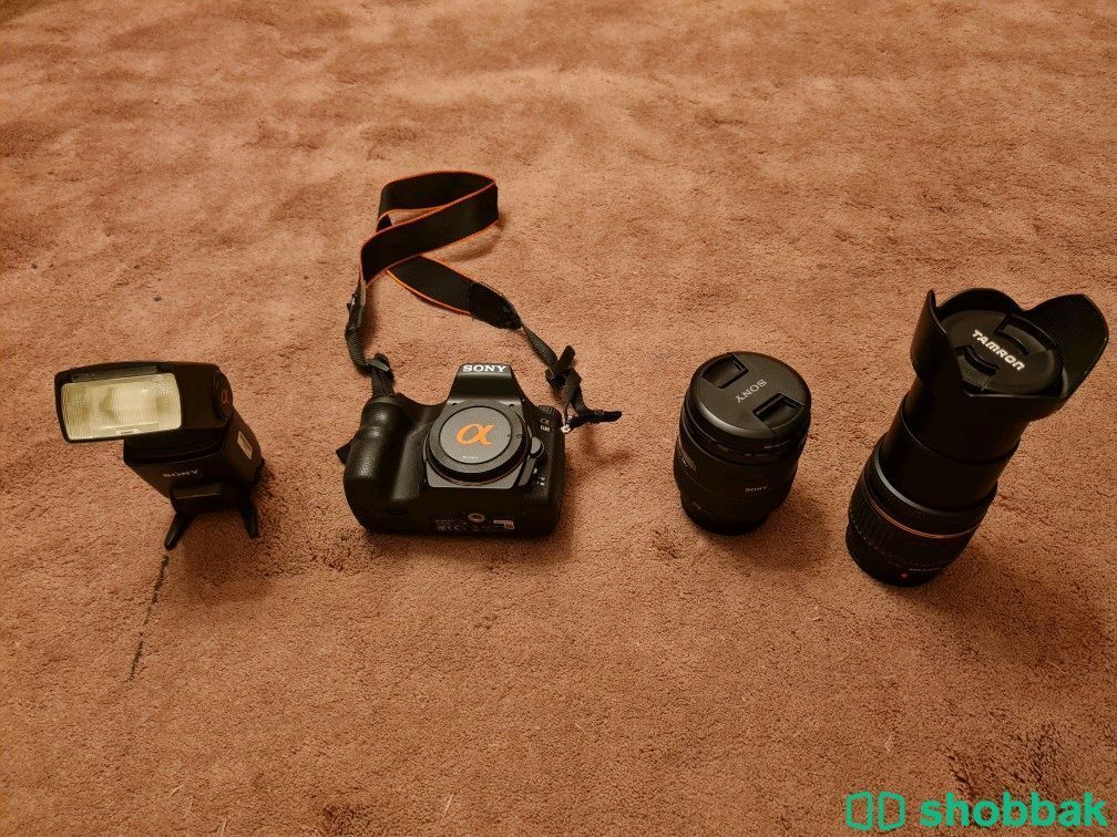كاميرا سوني احترافية مع كامل الملحقات Shobbak Saudi Arabia