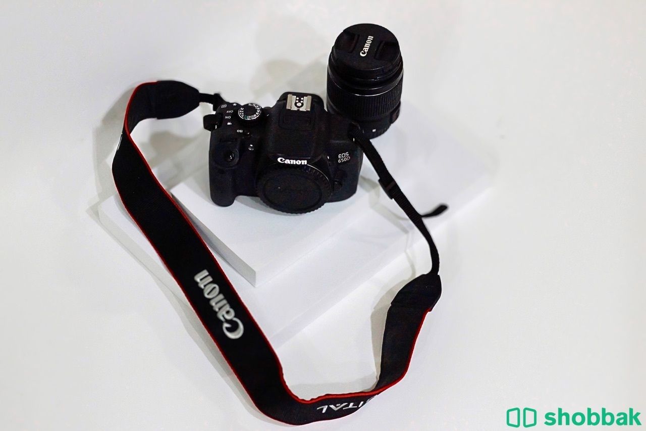 كاميرا كانون 650D للبيع مع الملحقات+ ترايبود Shobbak Saudi Arabia