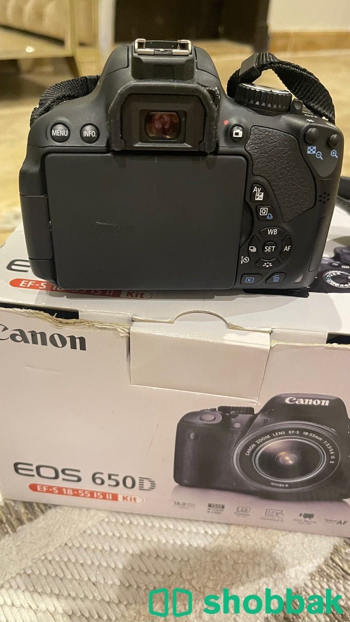 كاميرا كانون Canon EOS 650D شباك السعودية