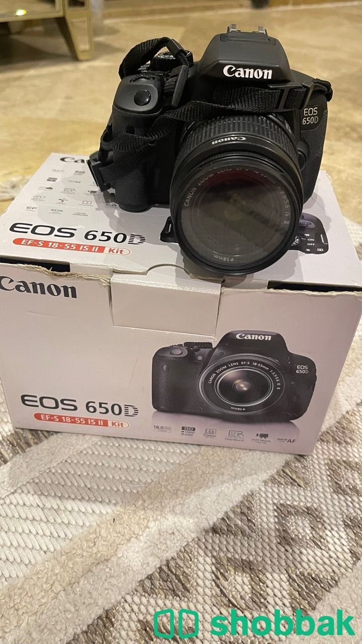 كاميرا كانون Canon EOS 650D Shobbak Saudi Arabia