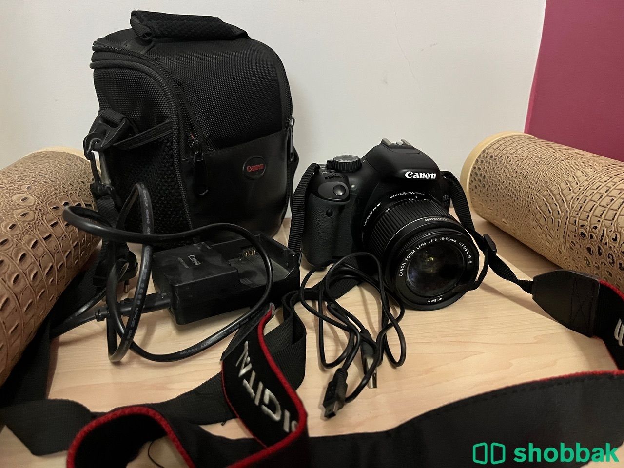 كاميرا كانون EOS 550D استخدام نظيف مع الشنطه  شباك السعودية