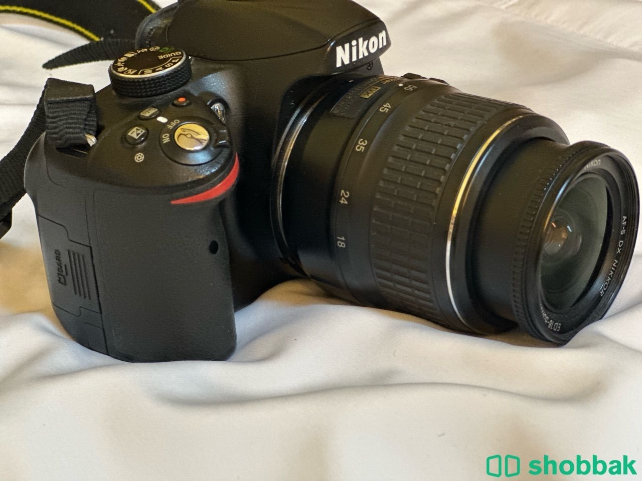 كاميرا نيكون D3200 مع أدواتها كامله شباك السعودية