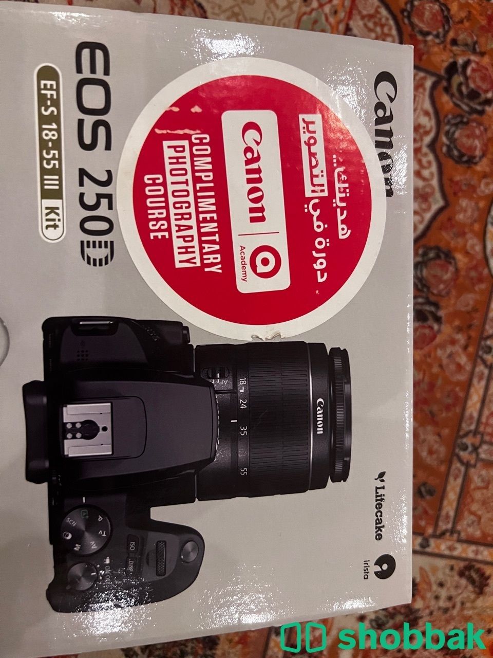 كاميرة كانون 250D للبيع شباك السعودية