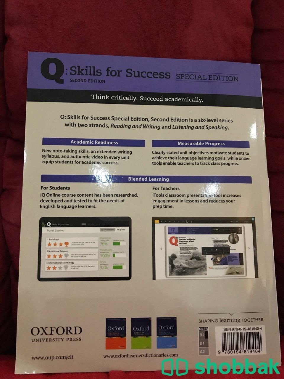 كتاب Q skills for success 4 Shobbak Saudi Arabia