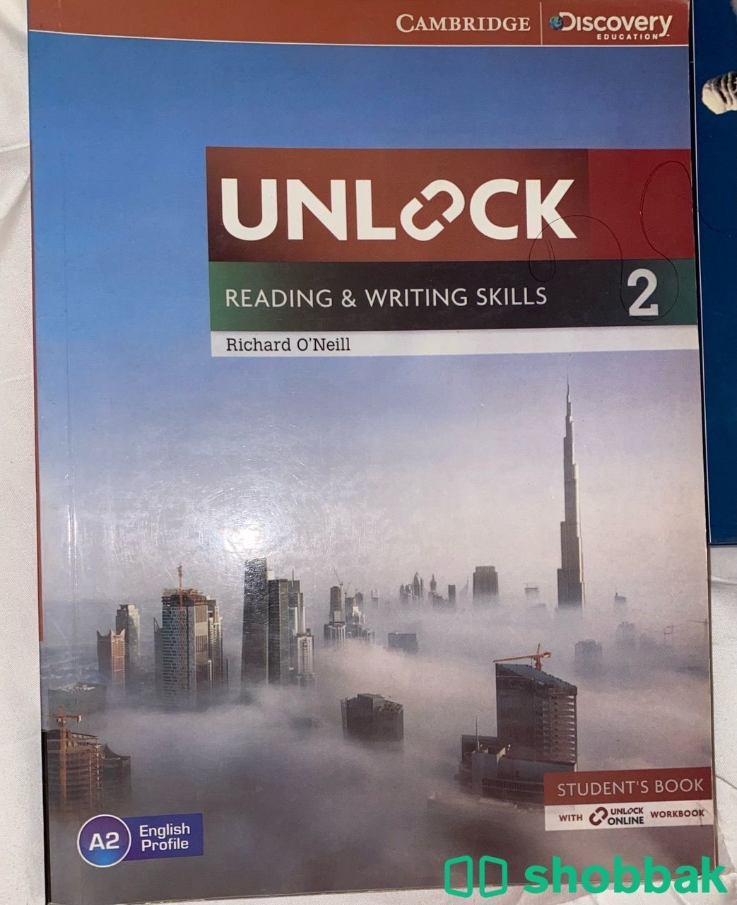 كتاب جامعي انجليزي مستعمل unlock 1 & 2 Shobbak Saudi Arabia