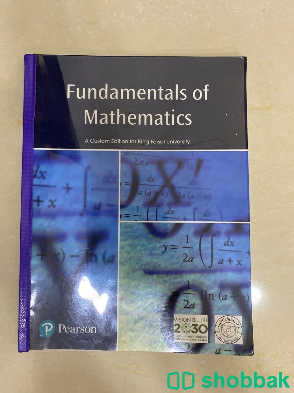 كتاب رياضيات ١ للسنة التحضيرية في جامعة الملك فيصل شباك السعودية