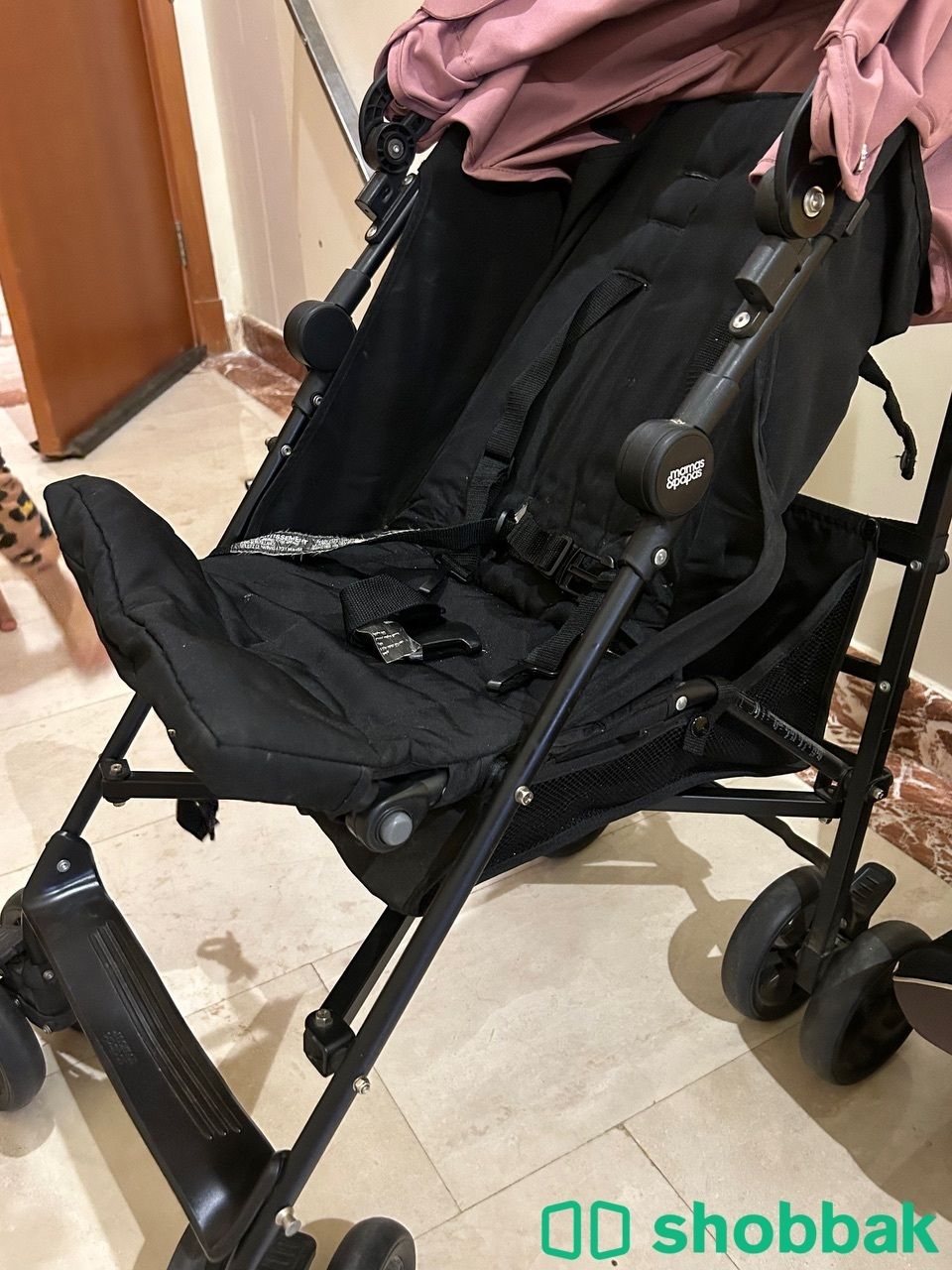كرسي هزاز اطفال , كرسي سياره كارسيت ، عربية ماماز اند باباز استعملها نظيف  Shobbak Saudi Arabia