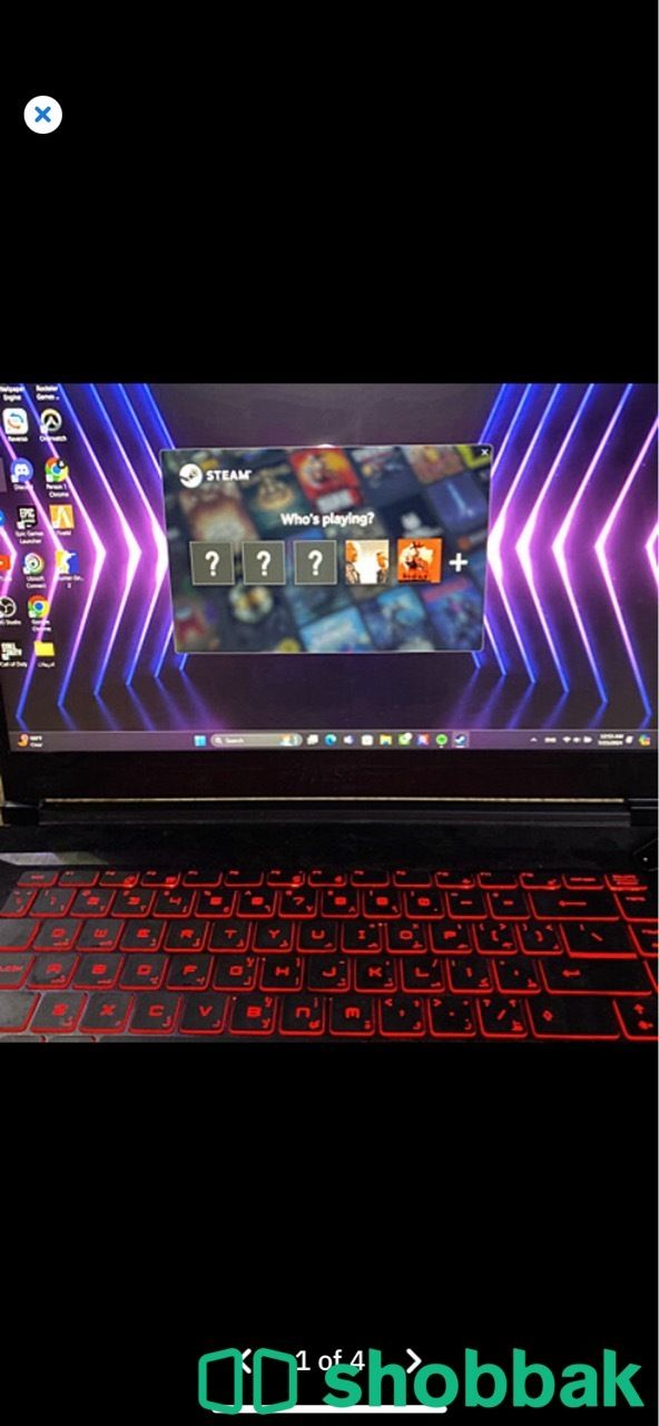 لاب توب MSI قوي ومميز دراسة والعاب كرت RTX Shobbak Saudi Arabia