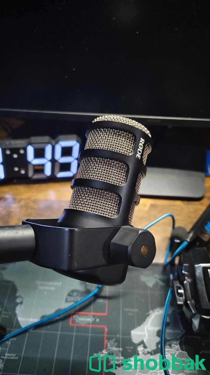 للبيع RODE Pod Mic رود بود مايك (مع ملحقاته) Shobbak Saudi Arabia