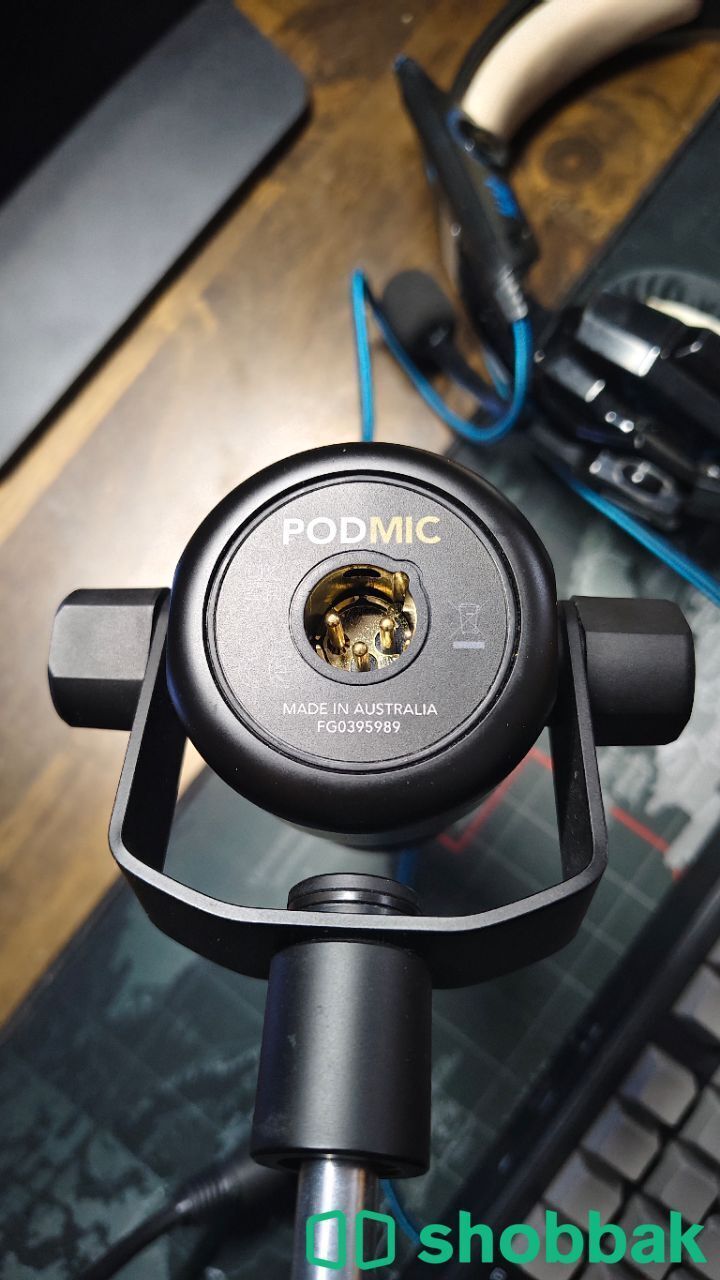 للبيع RODE Pod Mic رود بود مايك (مع ملحقاته) Shobbak Saudi Arabia