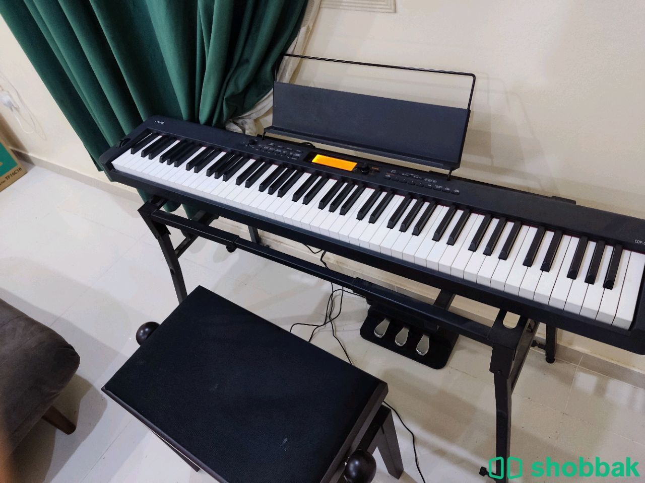للبيع بيانو ألماني casio cdp s350 مستعمل استعمال خفيف جدا مع عده كامله  Shobbak Saudi Arabia