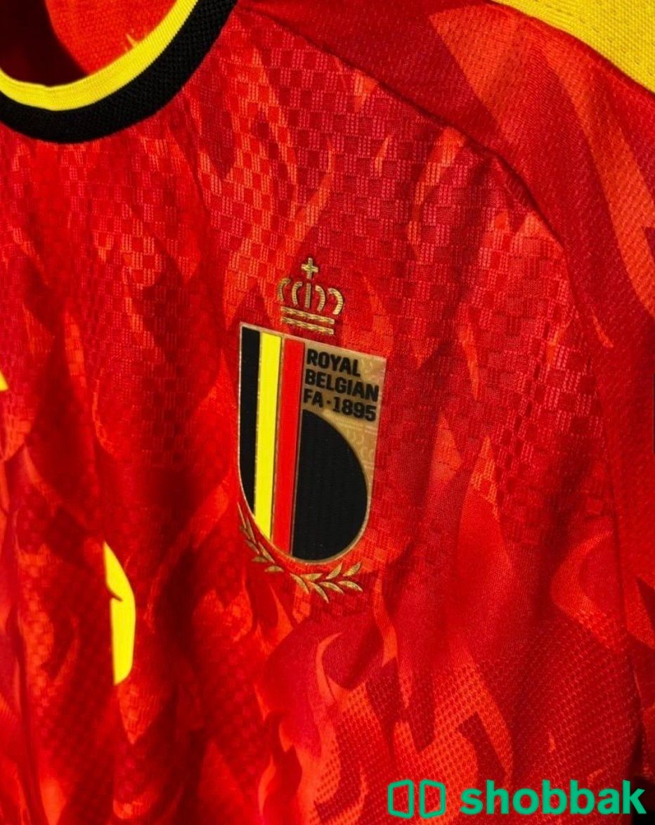 للبيع تيشيرت منتخب بلجيكا نسخة لاعبين طباعة اسم ورقم Shobbak Saudi Arabia
