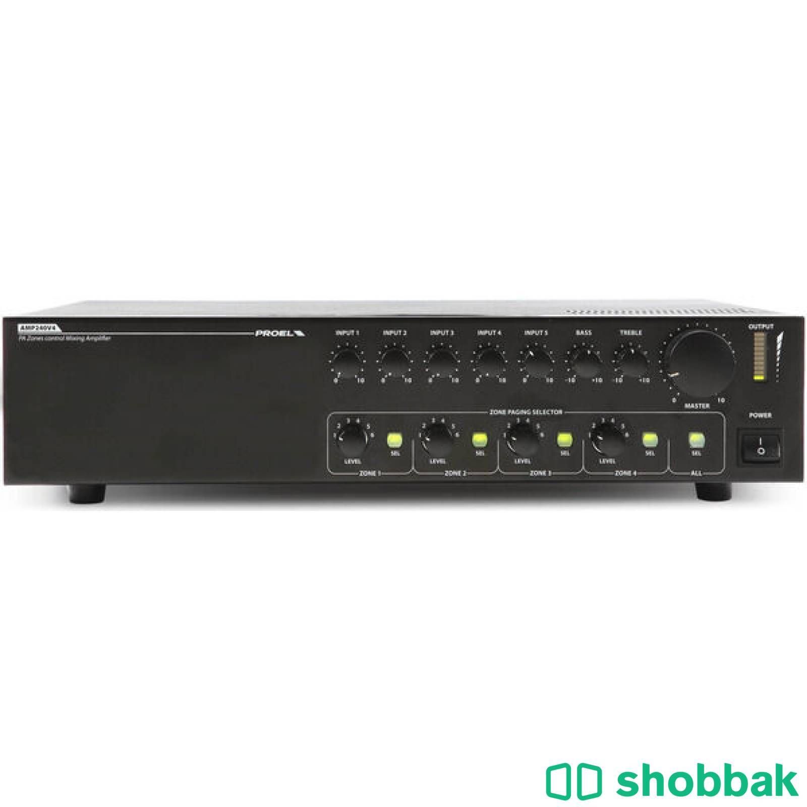 للبيع جهاز امبليفاير Amplifier جديد بكرتونه 4 زون Shobbak Saudi Arabia