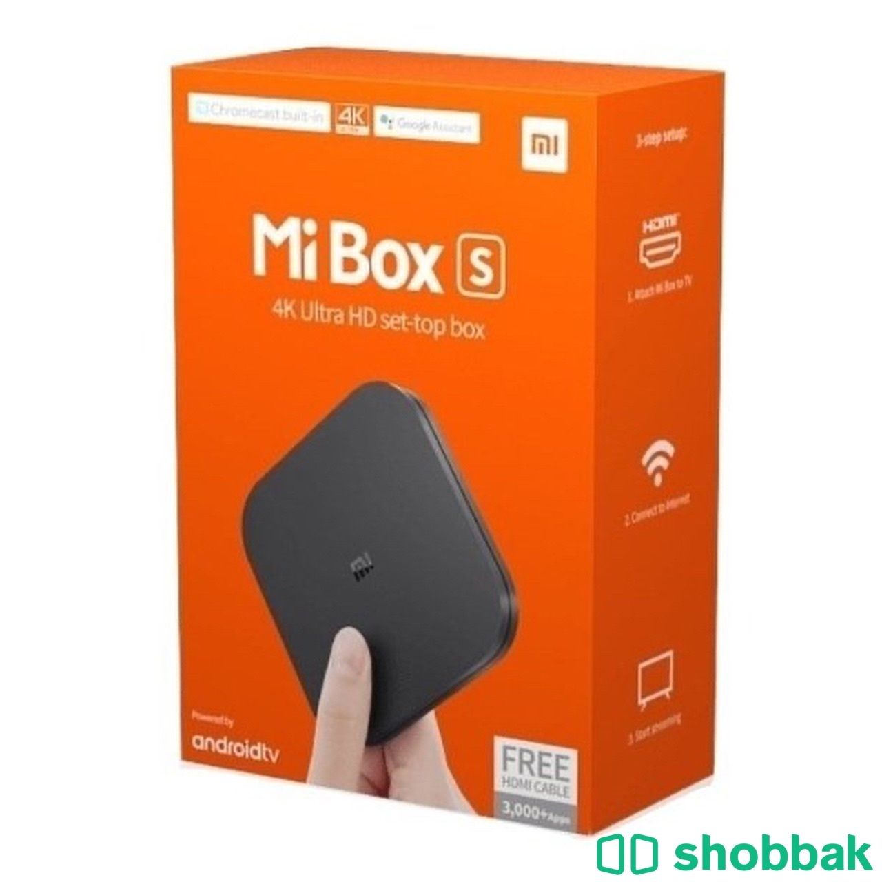 للبيع رسيفر Mi Box معه 3 اشتراكات Shobbak Saudi Arabia