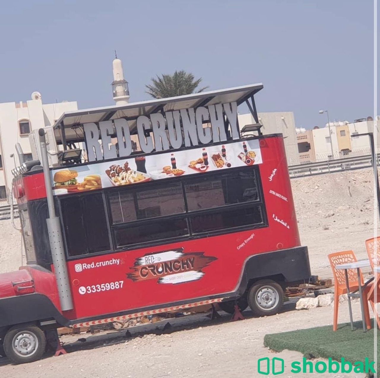 للبيع عربة طعام Food Truck شباك البحرين