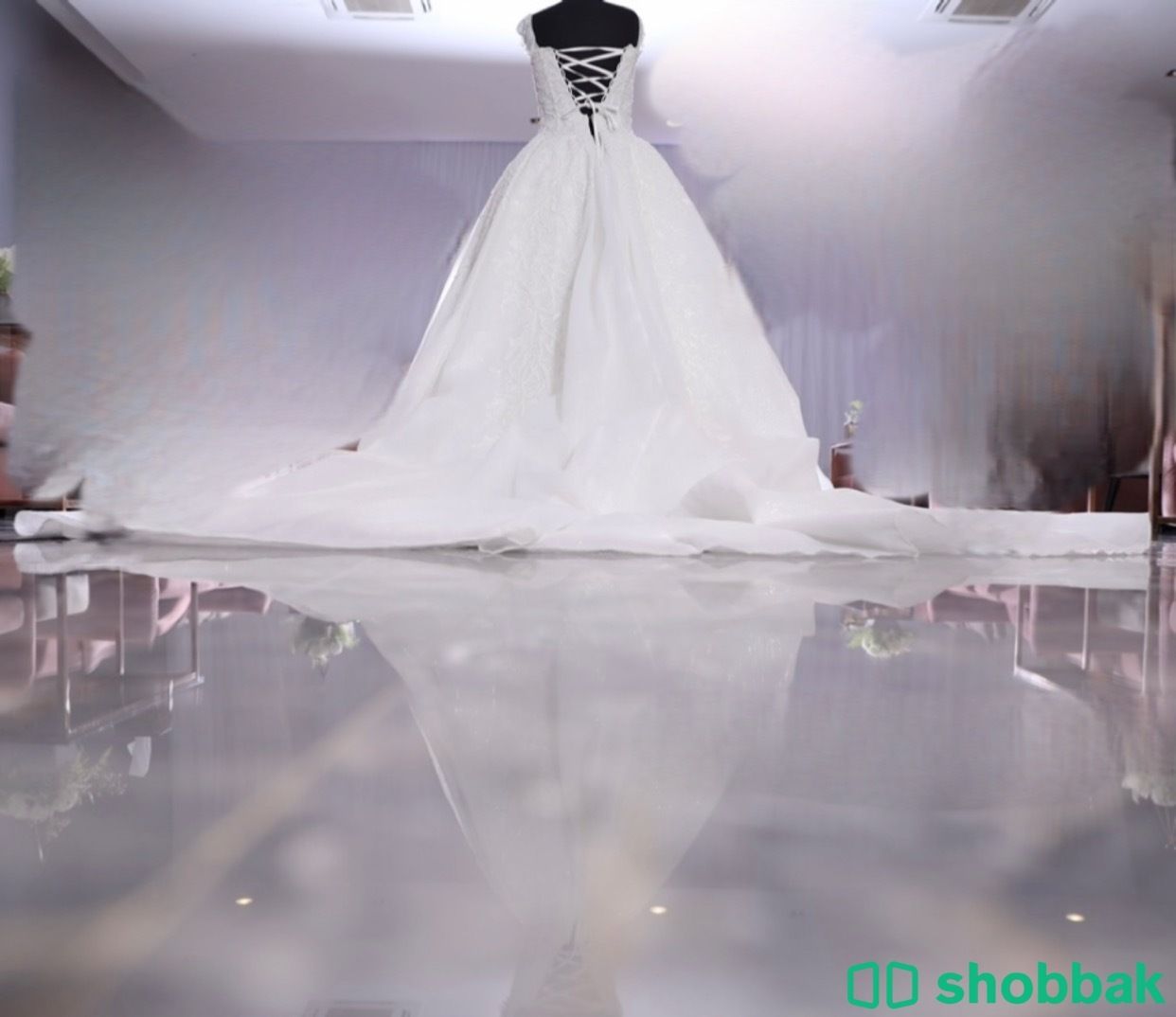  للبيع فستان زفاف نظيف بكامل ملحقاته  شباك السعودية
