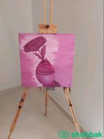 لوحة صناعة يدوية بألوان زيتية مقاس ٤٠×٤٠سم  Shobbak Saudi Arabia