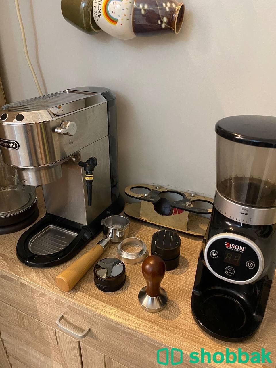 ماكينة قهوة ديلونجي ديدكا للبيع مع الادوات Shobbak Saudi Arabia