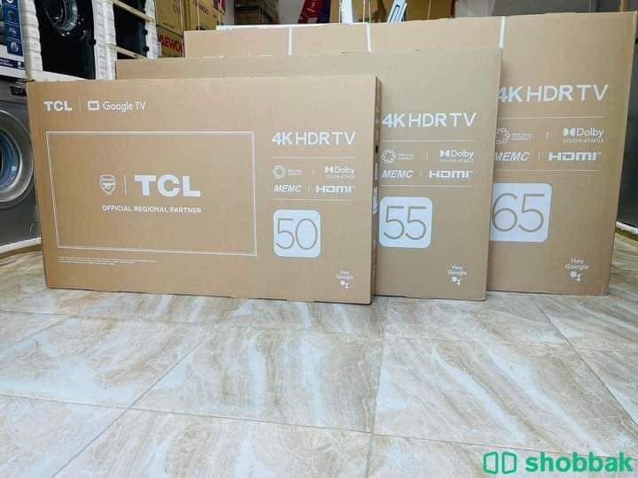 متوغر لدينا شاشات  تلفاز TCL كافة الاحجام وبأفضل الأسعار Shobbak Saudi Arabia