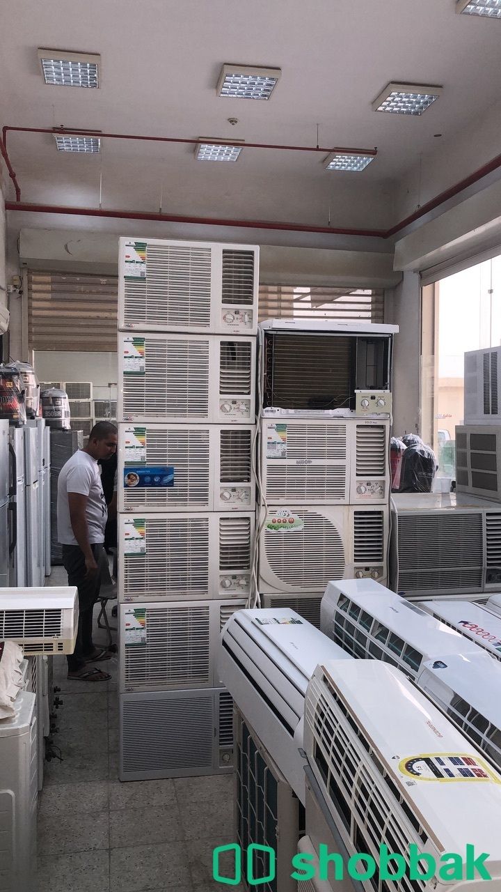 متوفر جميع انواع الاجهزة الكهربائيه كلها استك وشبه جديد ومستخدم نظيف ومع ضمان المحل شهر  Shobbak Saudi Arabia