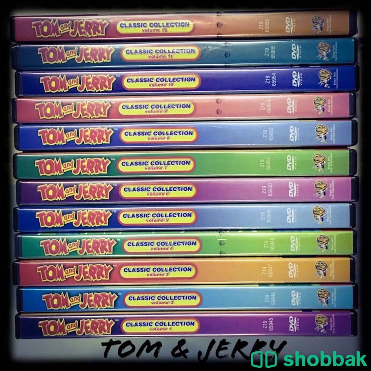 مجموعة DVD مسلسل توم وجيري Shobbak Saudi Arabia
