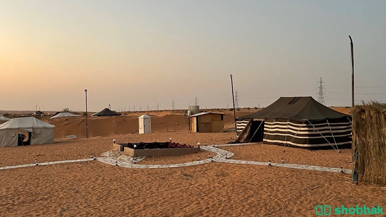 مخيم قسمين للايجار  شباك السعودية