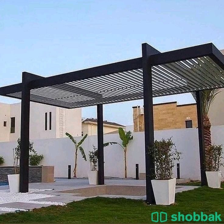 مظلات جده خيام بيوت شعر  سواتر برجولات تنسيق حدائق Shobbak Saudi Arabia