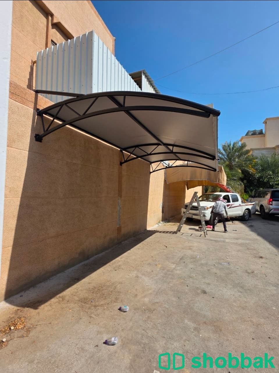 مظلات سواتر برجولات  شباك السعودية