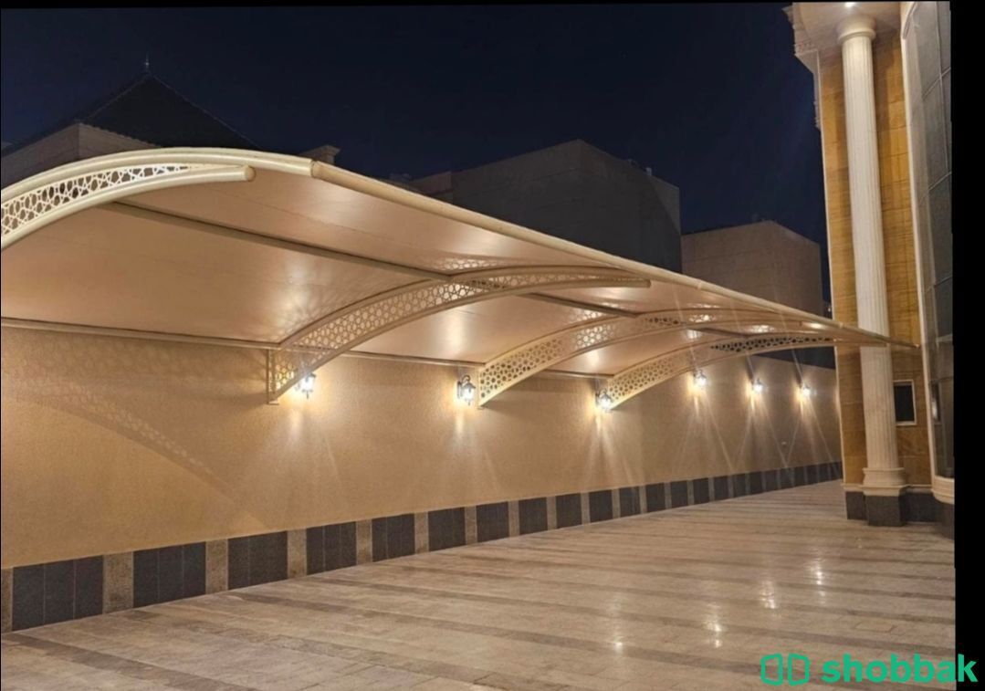 مظلات سواتر برجولات  شباك السعودية