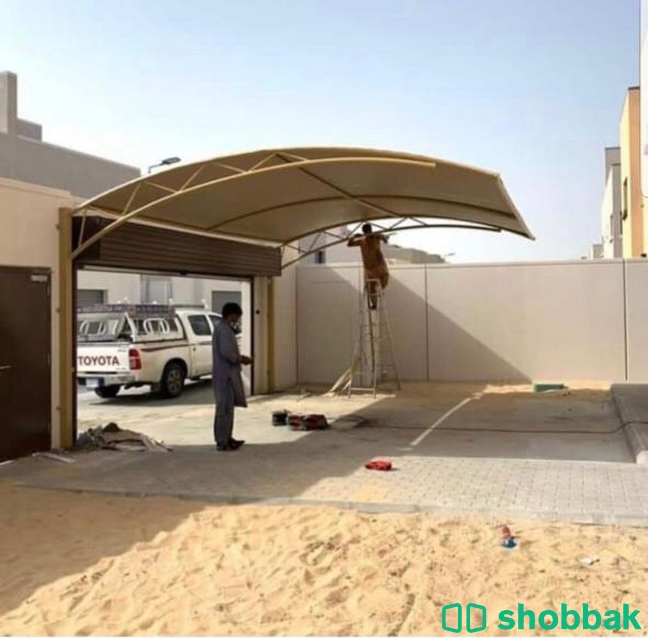 مظلات سيارات مقوسة Shobbak Saudi Arabia