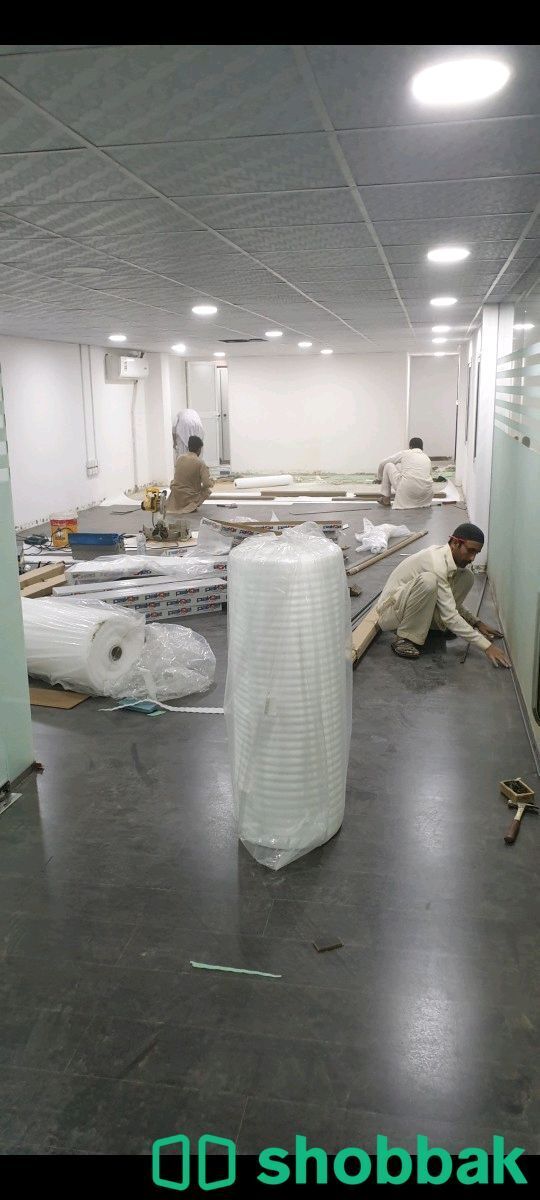 مقاول زجاج واجهات مكاتب تجهيز ديكورات ترميم Shobbak Saudi Arabia