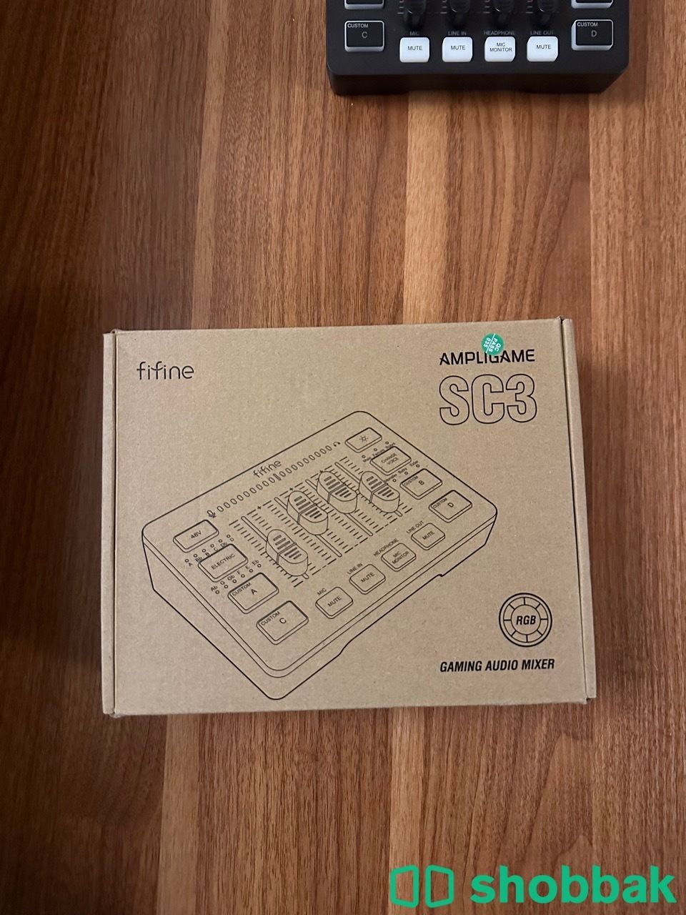 مكسر فيفاين  GAMING AUDIO MIXER fifine mixer شباك السعودية