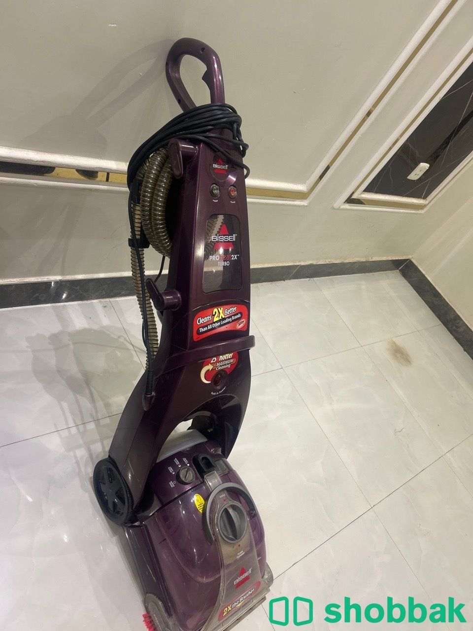 مكنسه Bissell Proheat 2x turbo  لغسيل السيراميك والسجاد شباك السعودية