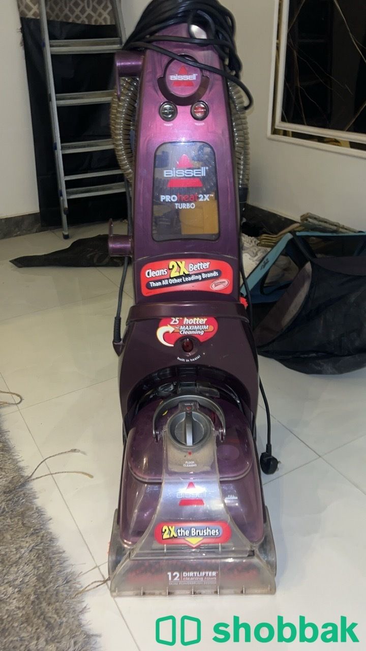 مكنسه Bissell Proheat 2x turbo  لغسيل السيراميك والسجاد شباك السعودية