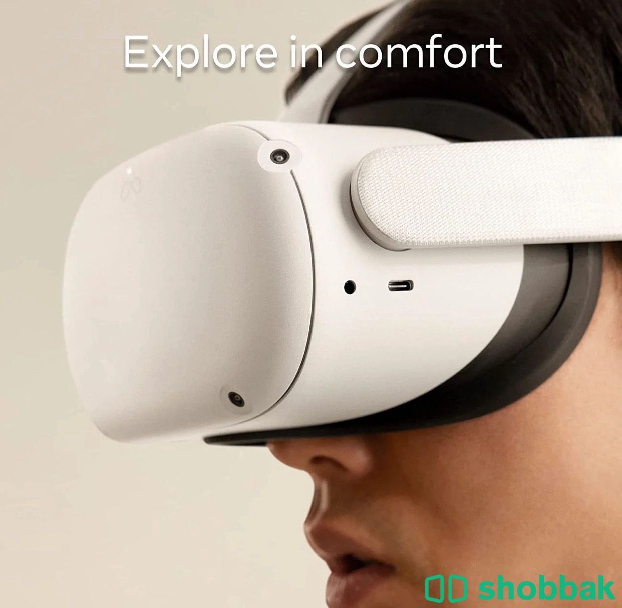 نظارة الواقع الافتراضي Meta Oculus Quest 2  Shobbak Saudi Arabia