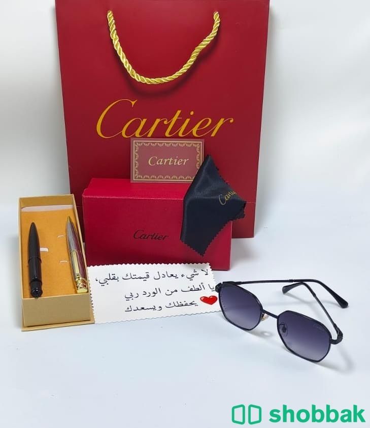 نظارة كارتير مع قلمين كارتير درجة اولي  Shobbak Saudi Arabia