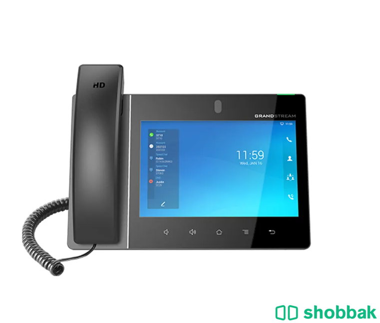 هاتف جراند ستريم GXV3480، الحل الأمثل للشركات والمؤسسات التي تبحث عن الكفاءة والاحترافية في الاتصالات. شباك السعودية