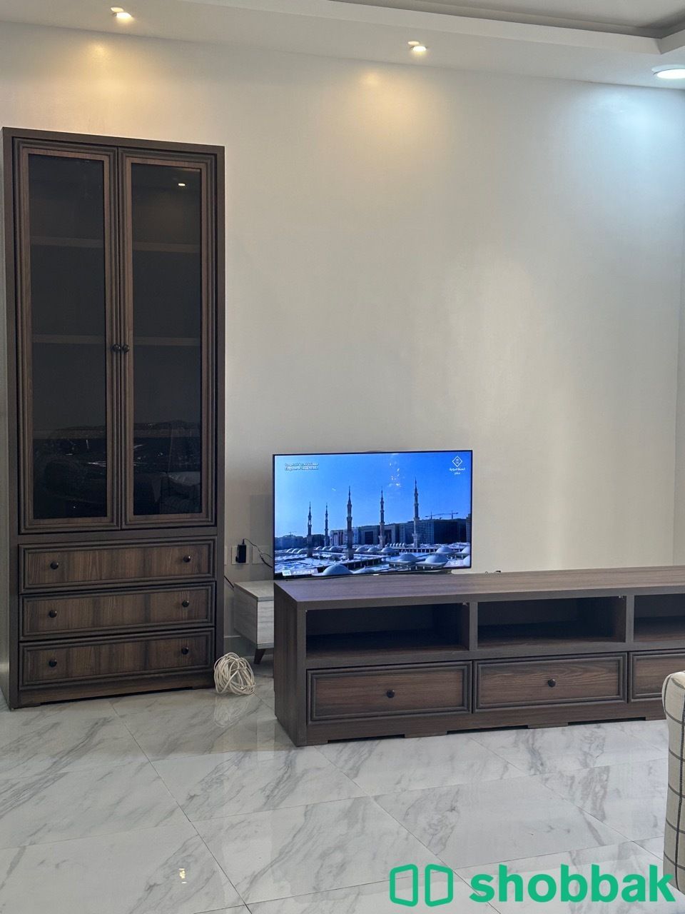 وحدة تلفاز جديدة من المصنع للبيت تصميم ايكيا  Shobbak Saudi Arabia