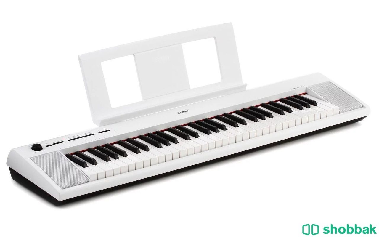 ياماها NP-12 ديجتال بيانو 61 مفتاح أبيض Shobbak Saudi Arabia